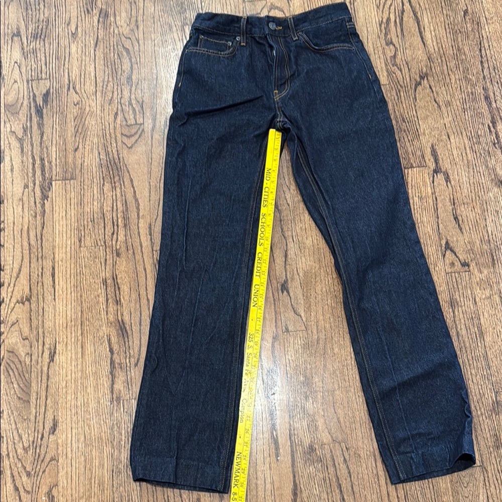 Zara Dark Blue straight leg Jeans